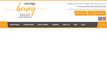 Tablet Screenshot of clayridge.com.au